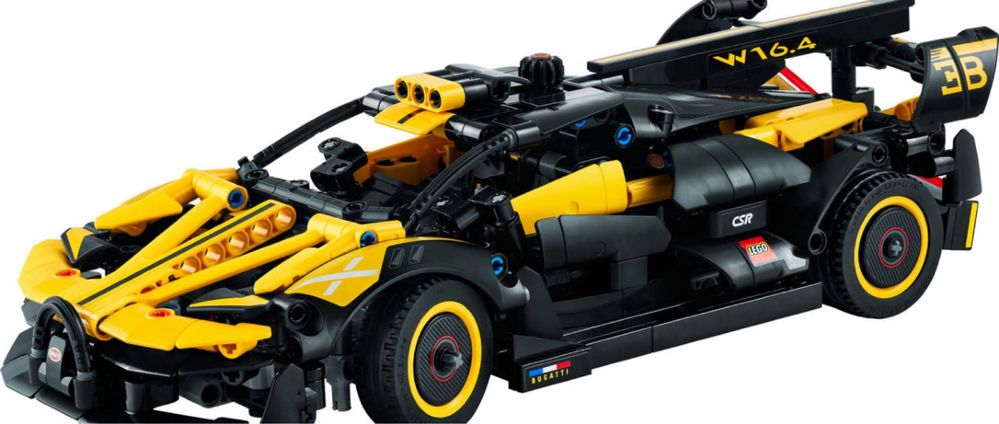 Коснтруктор LEGO technic. Bugatti bolide