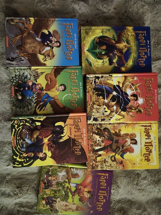 Harry potter ukraińska wersja 7 tomów. Nowe