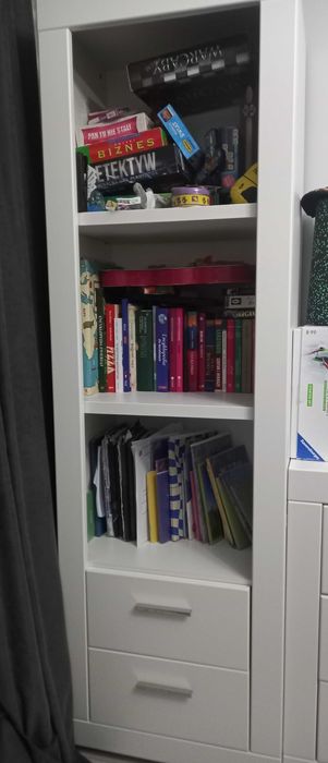 Zestaw mebli młodzieżowych Forte z linii Snow