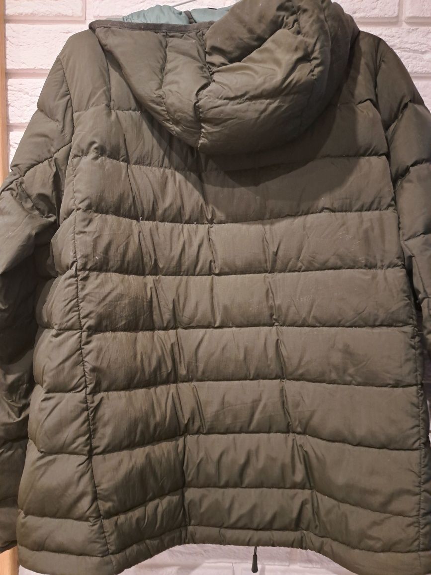 Puchowa kurtka TheNorthFace M z kapturem