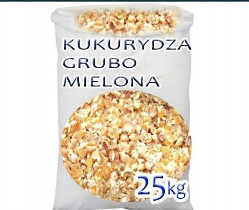 Pszenica jeczmien owies kukurydza cięta mielona gnieciona zboża Hurt-D