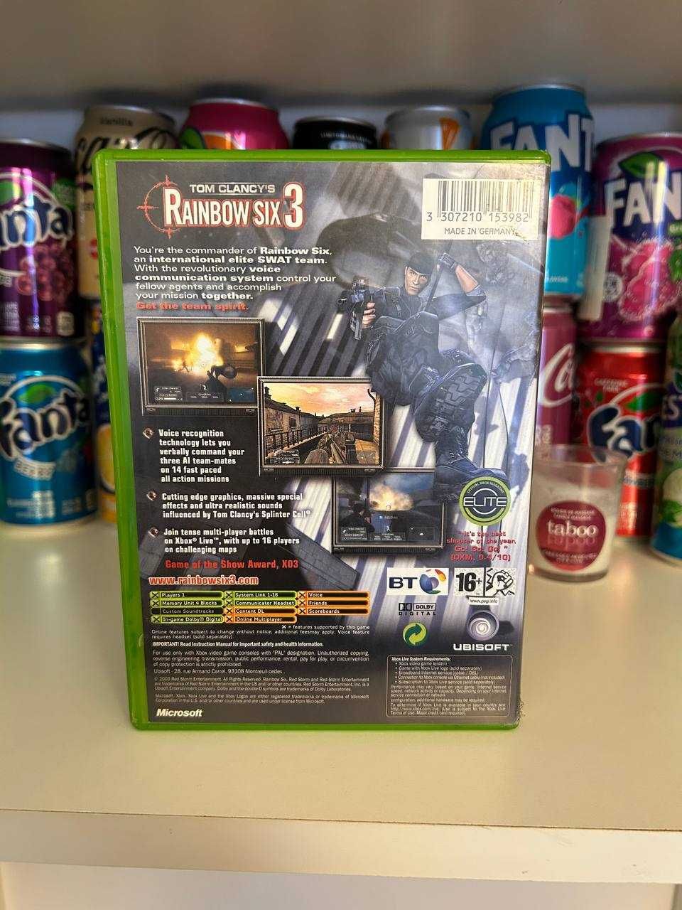 Rainbox Six 3 na Xbox Original