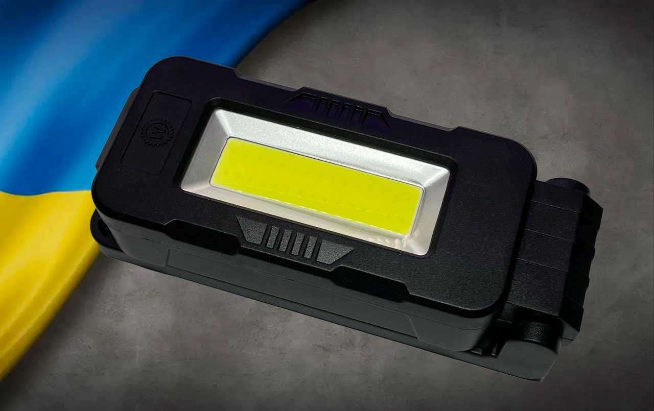 Очень яркий LED прожектор/фонарик,встроенный аккумулятор Li-ion 1200ma