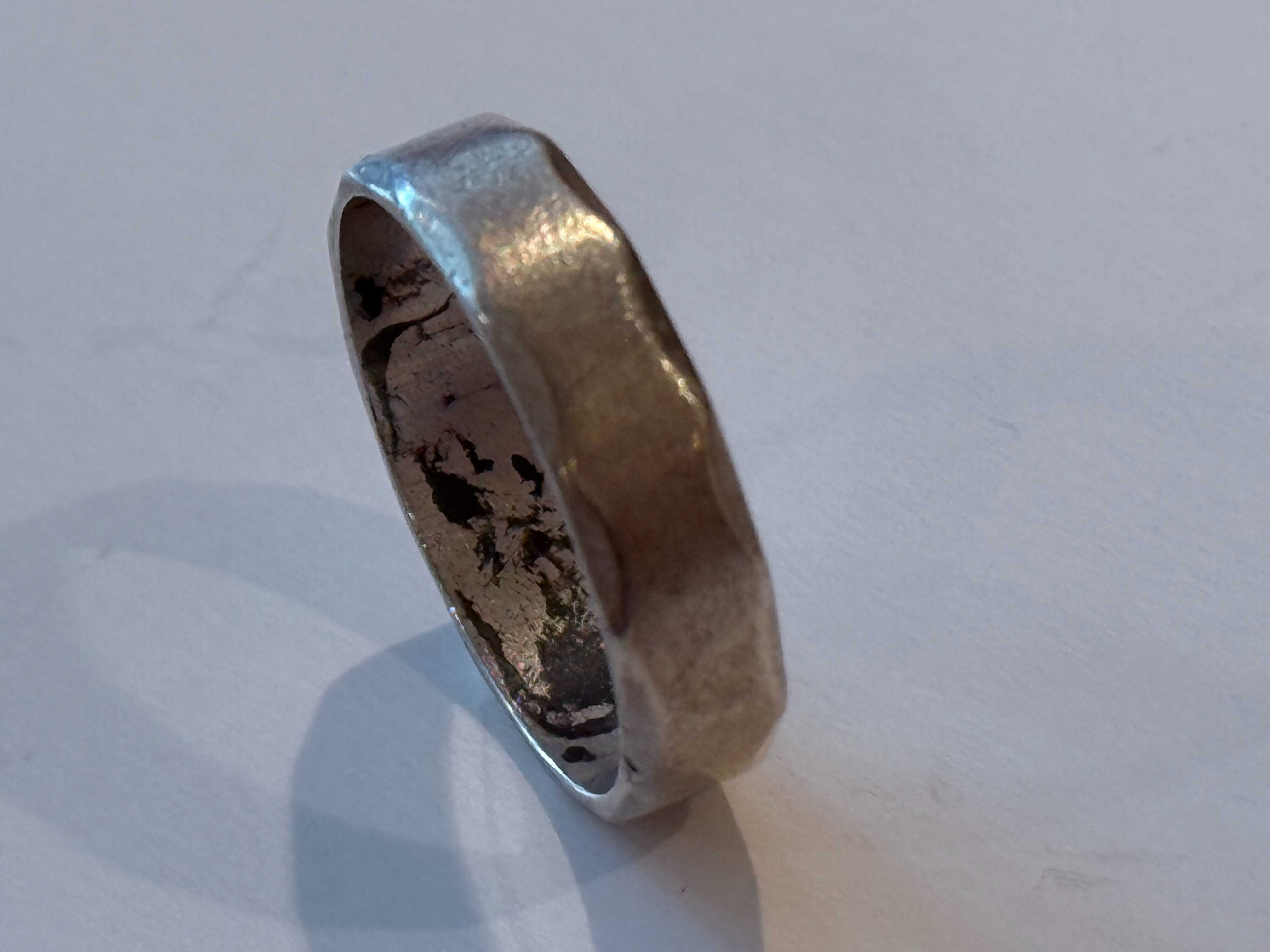 obrączka srebro proba 925