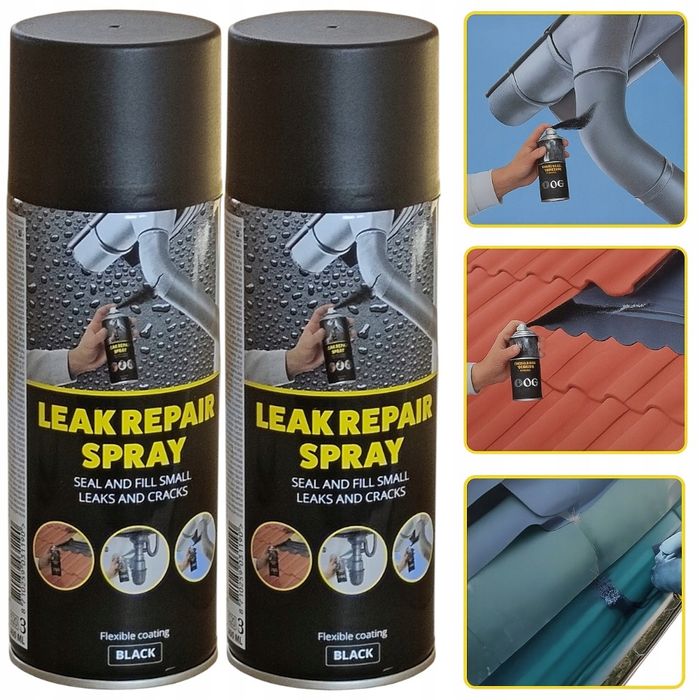 Spray Czarny Uszczelniający Do Wypełniania Betonu Ceramiki Metalu Drew