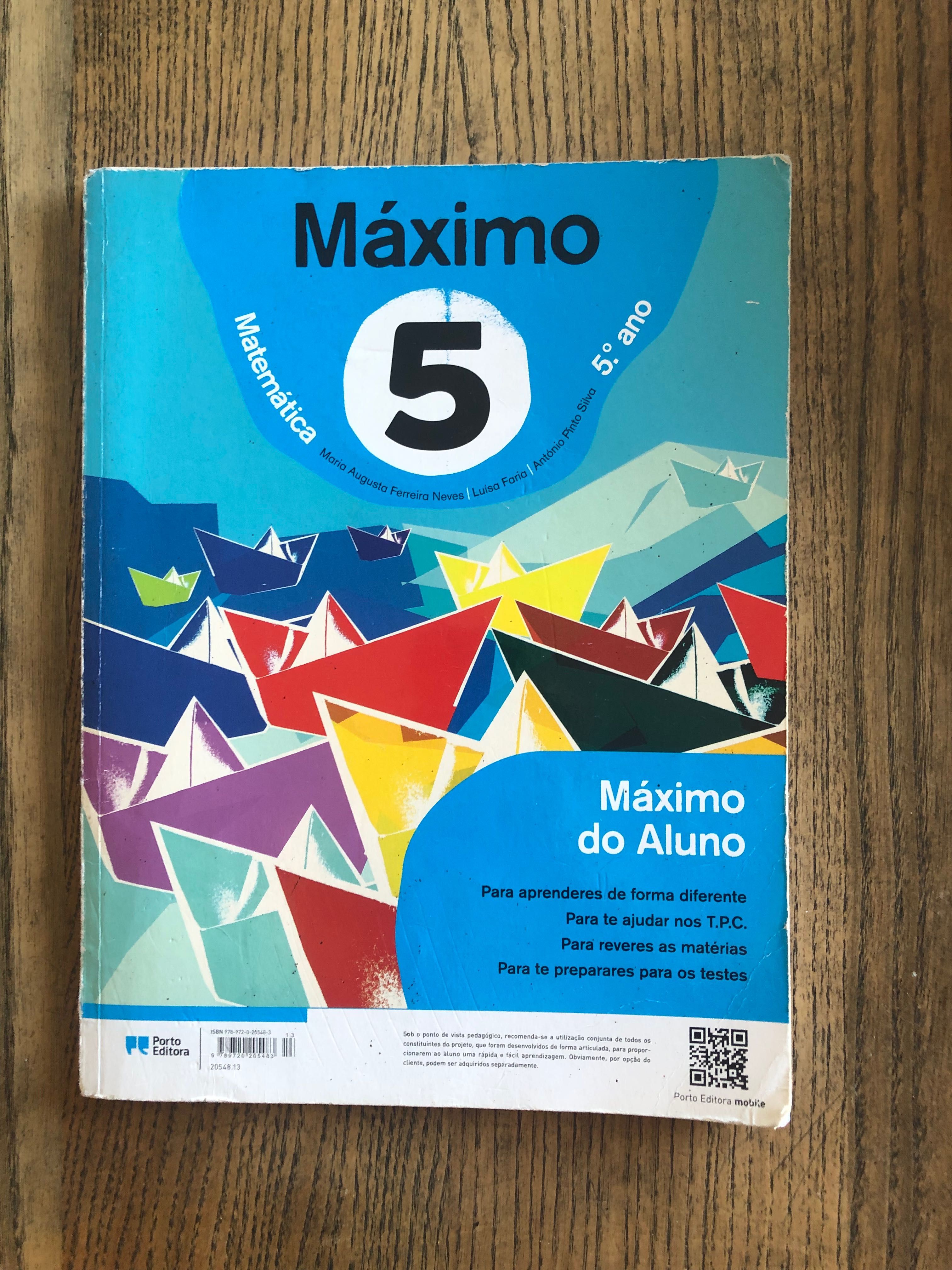 Manual matemática 5 ano - Máximo 5
