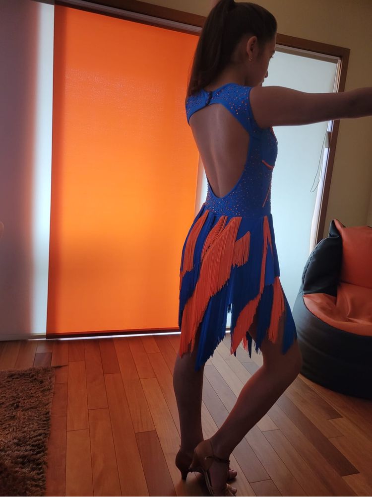 Vestido de danças latinas