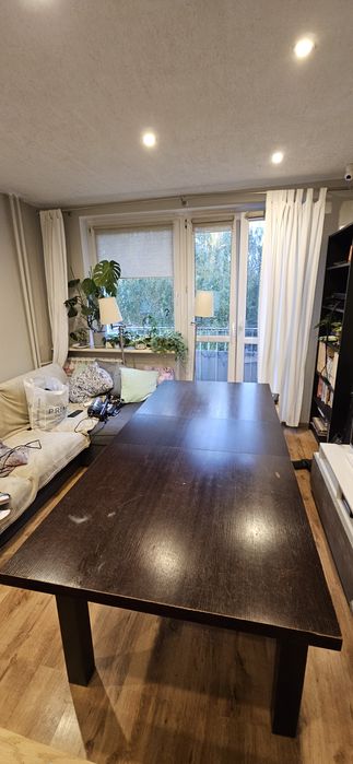 Stół rozkładany 160x90 fornir dębowy