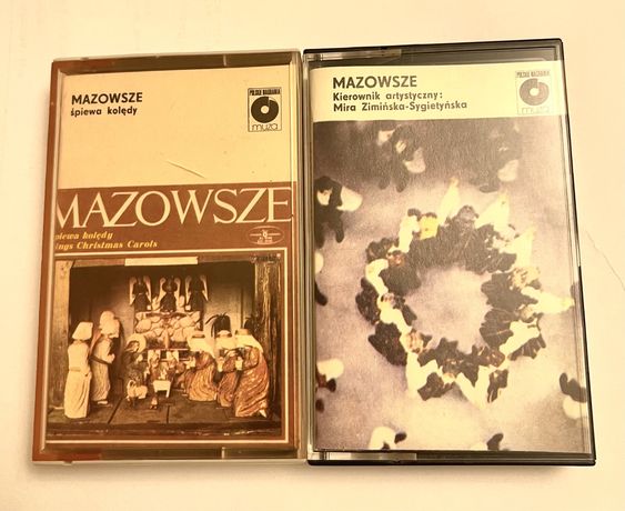 Mazowsze kaseta magnetofonowa audio 2szt.