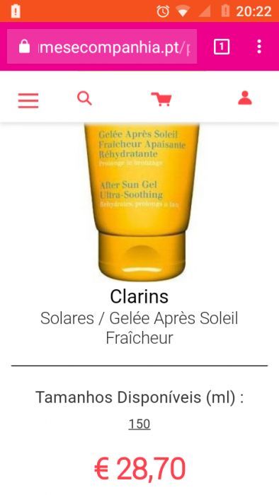 Clarins Gelée Aprés Soleil 150 mL