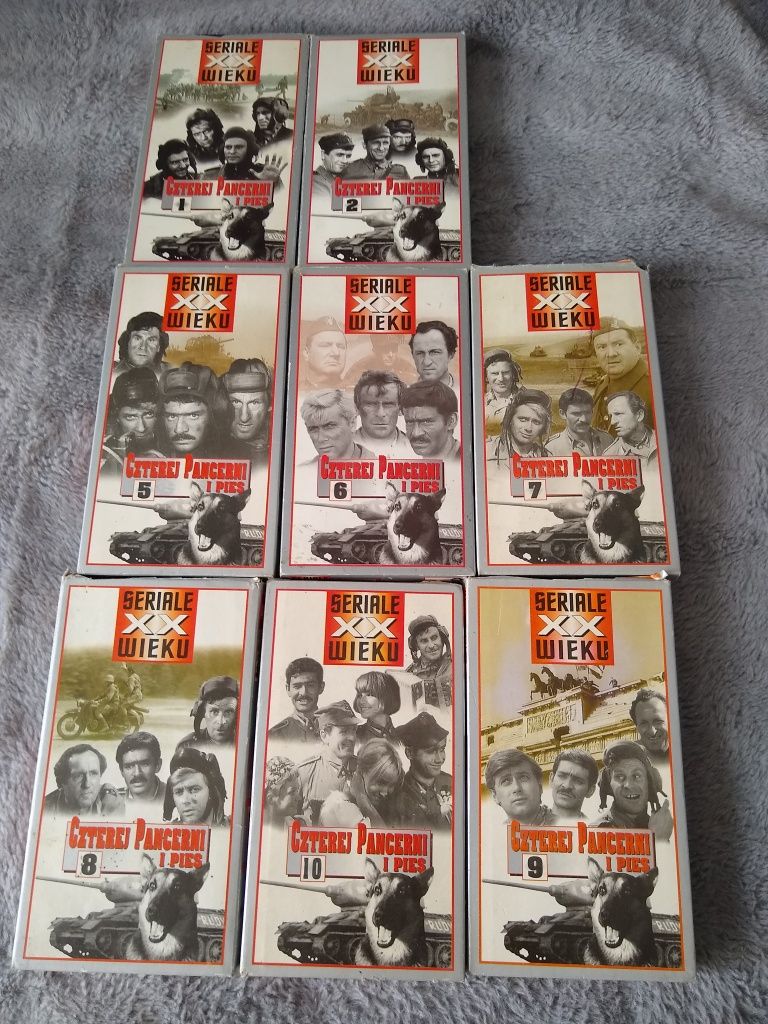 Kasety, VHS Czterej pancerni i pies
