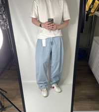 Широкі baggy джинси bershka wide leg skater polar ecko jnco loose