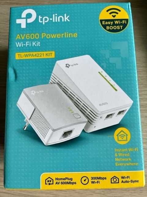 Transmiter sieciowy  TP-LINK TL-WPA4221 KIT repeater powerline