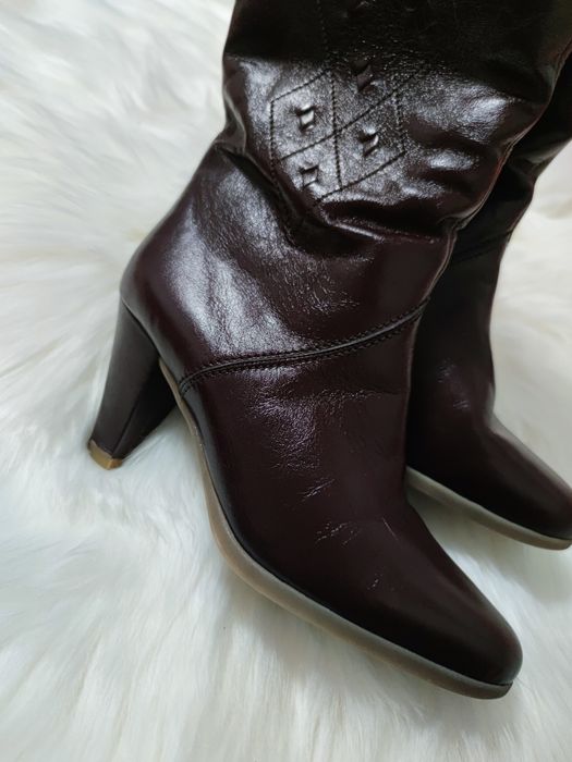 Чоботи вінтажні антикварні  35-36 розмір (23-23.5 см)