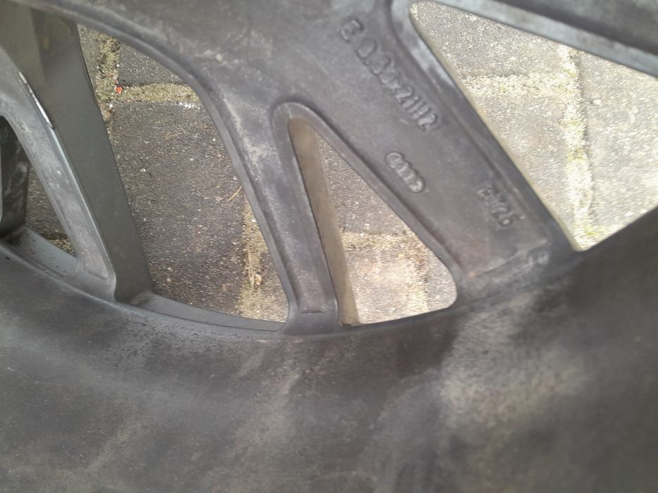 Oryginalne 21calowe alufelgi Audi Rs6 C7 bicolor 9.5x21et25 4G0