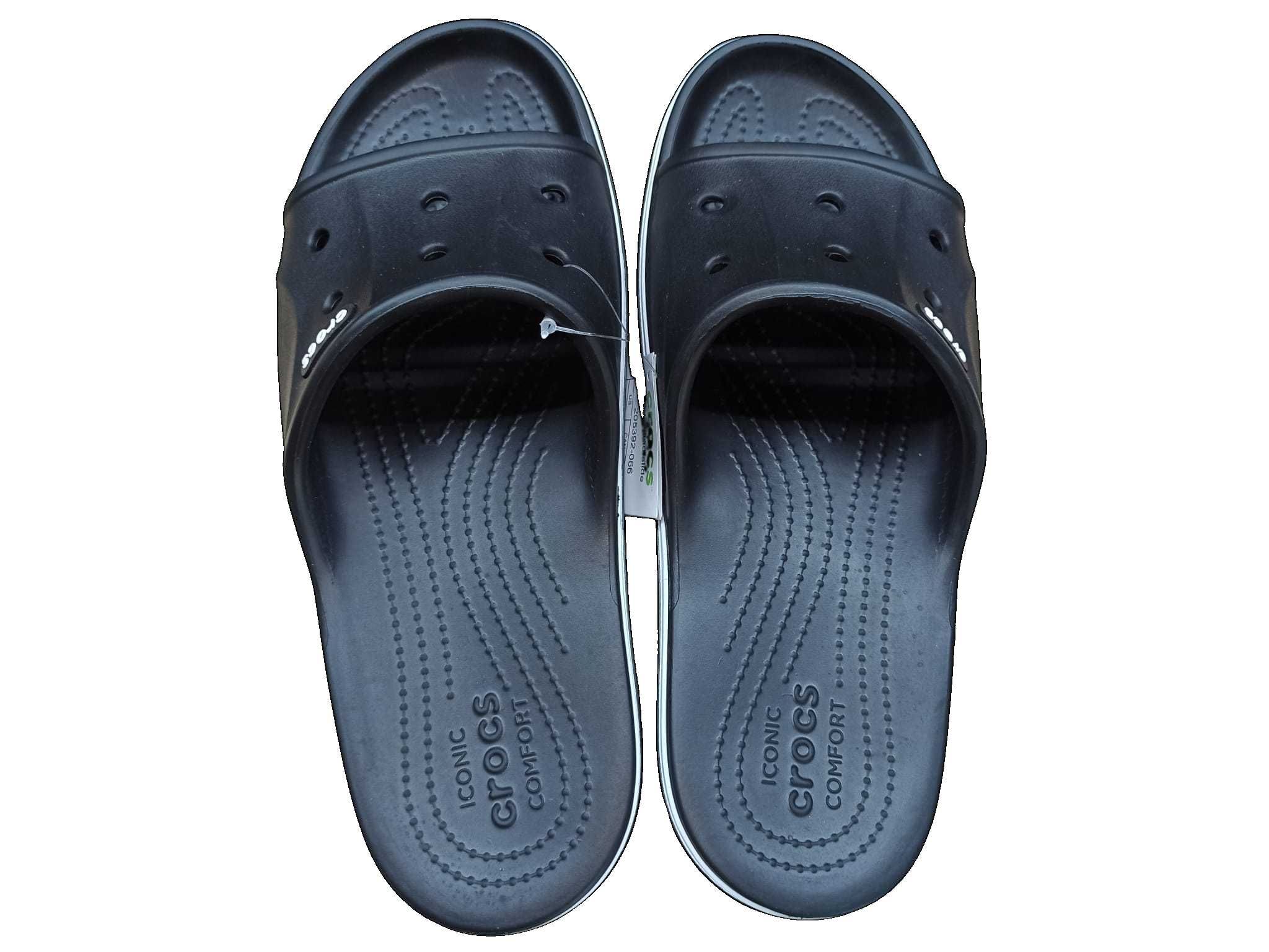 NOWE Klapki CROCS męskie damskie unisex na basen CZARNE r. 36/37
