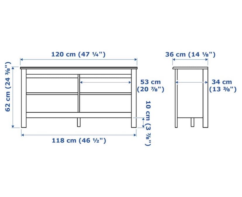 Szafka RTV IKEA Brusali