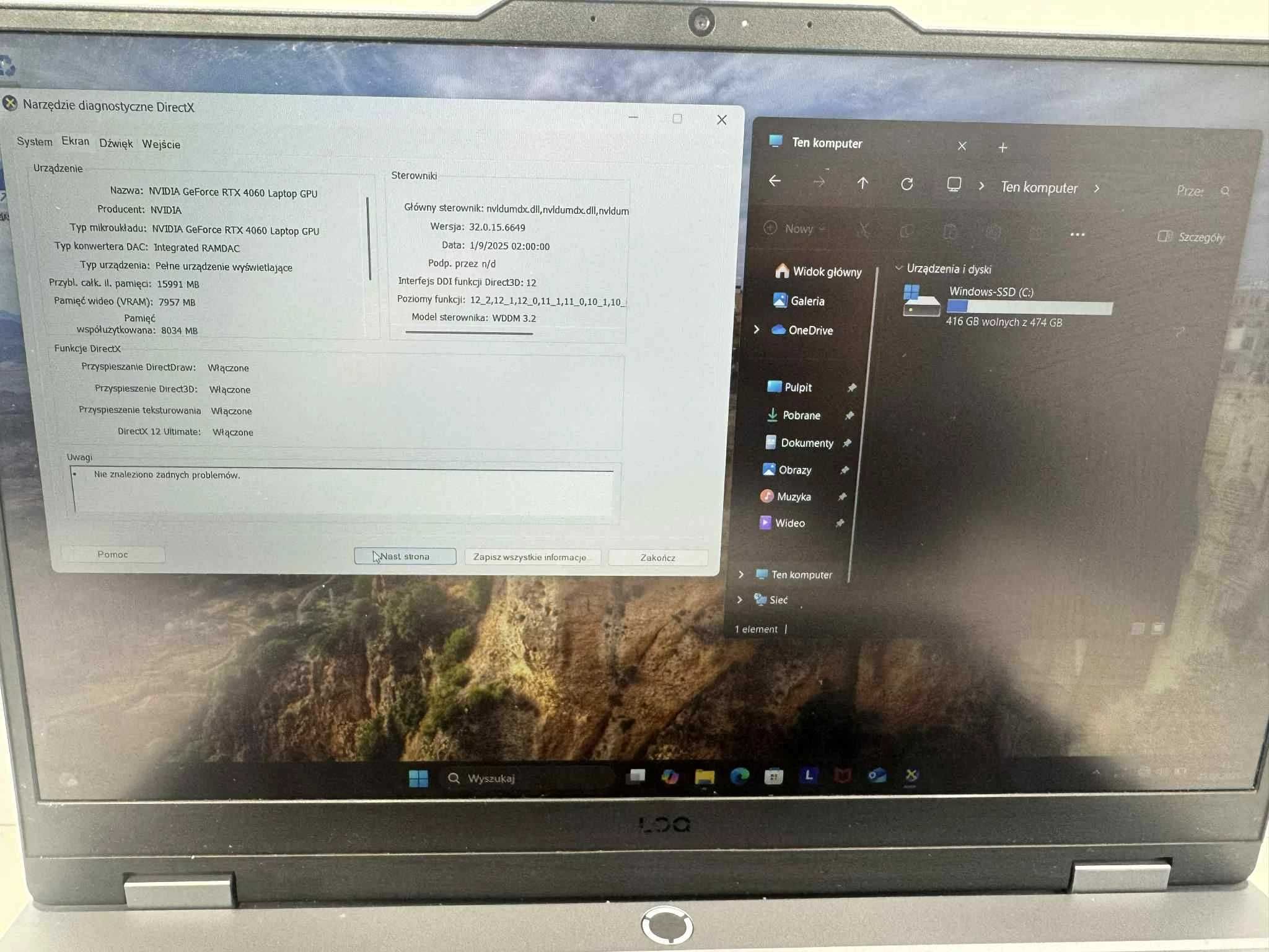 laptop lenovo loq 15arp9 15,6'' r7-7435hs 16/512gb rtx 4060 amd ryzen7