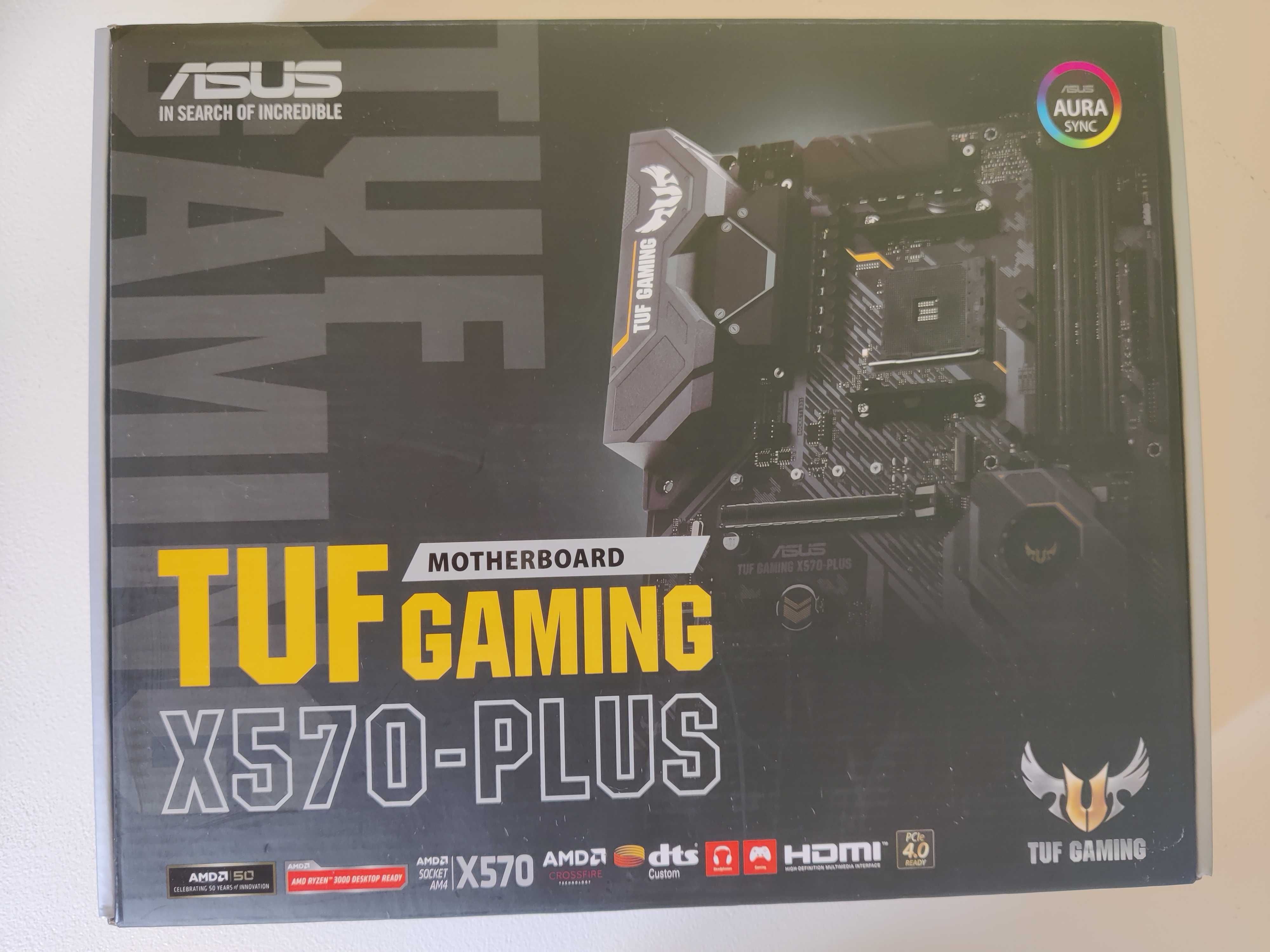 Zestaw Ryzen 5800x3d + Asus TUF x570 + 16gb RAM + noctua nh-d14