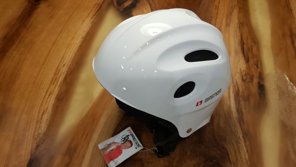 Kask Brenda Wolf S Biały Narty Snowboard