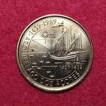 Portugal - moeda de 100 escudos de 1989 - Açores