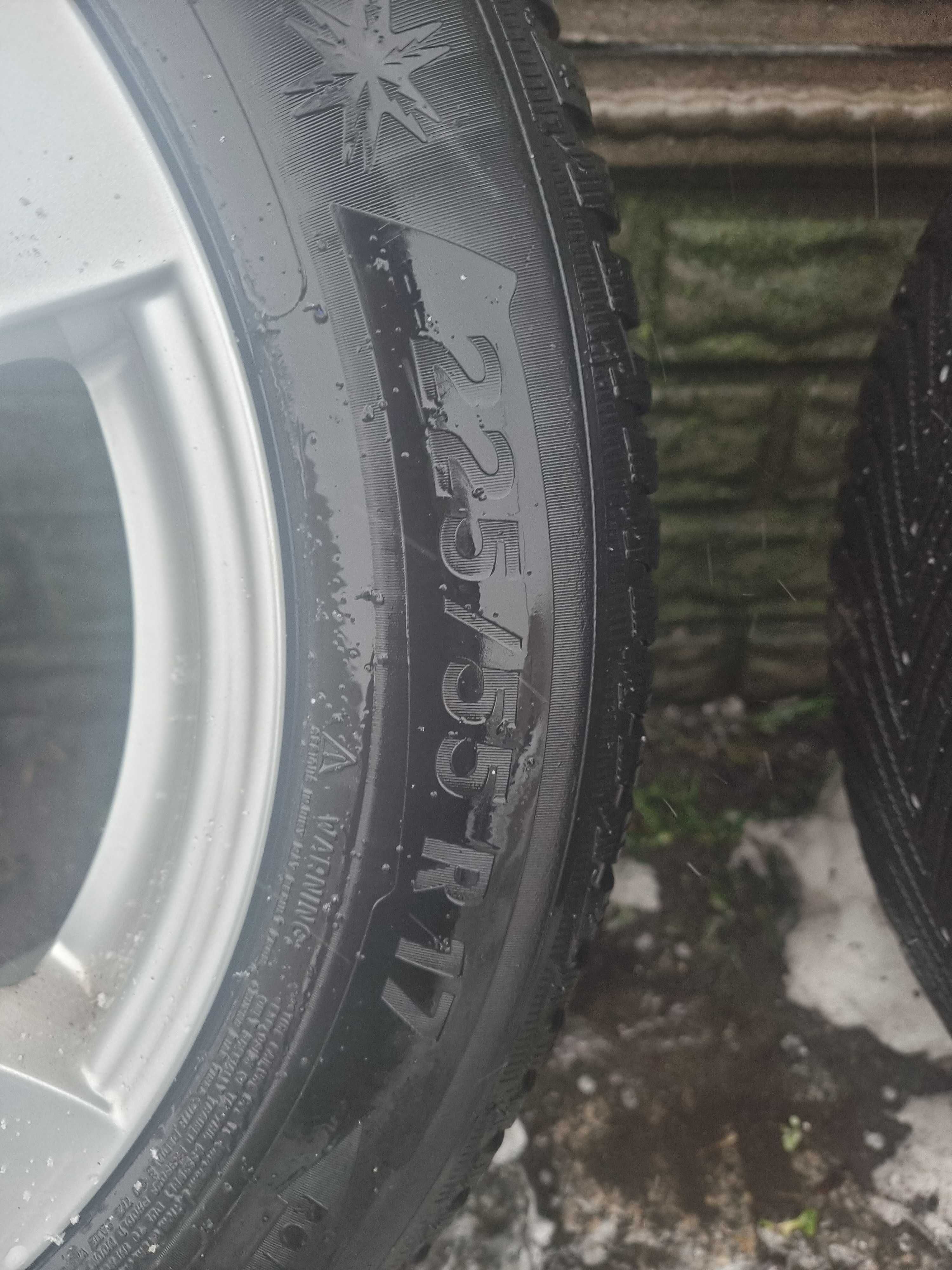 Michelin Alpine 5 235/55/17 8mm zimowe FELGI aluminowe et 39