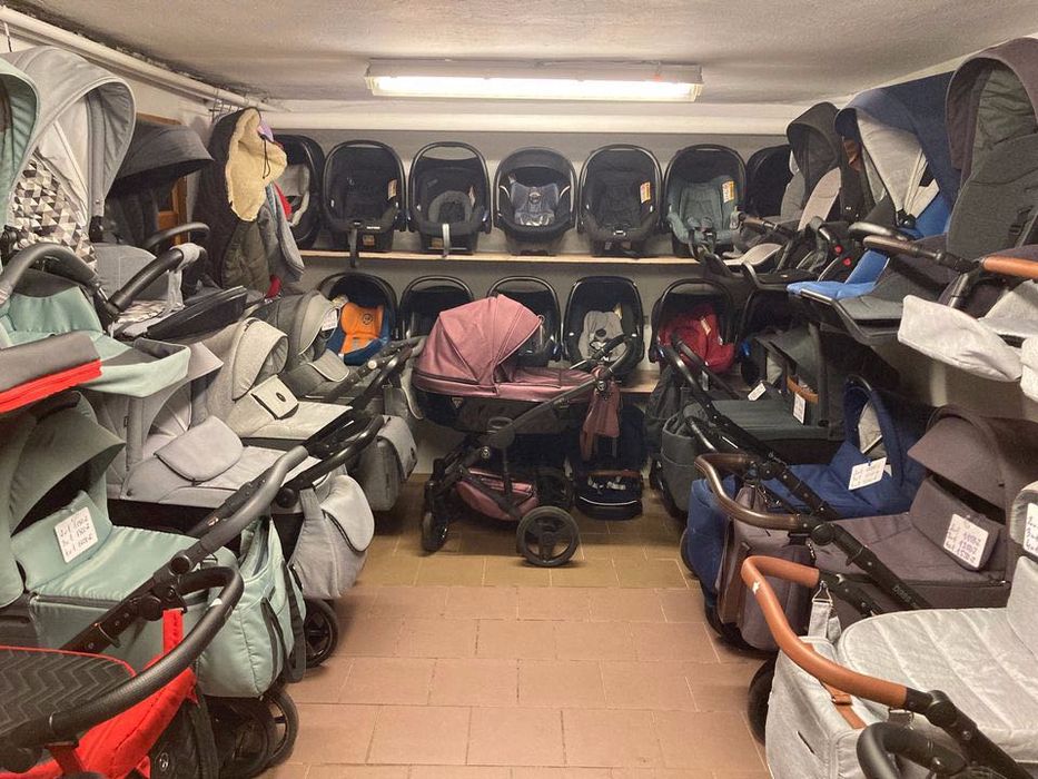 Wózek MILU KIDS MODERN 2w1 / 3w1 / 4w1 z Bazą Czarno Szary