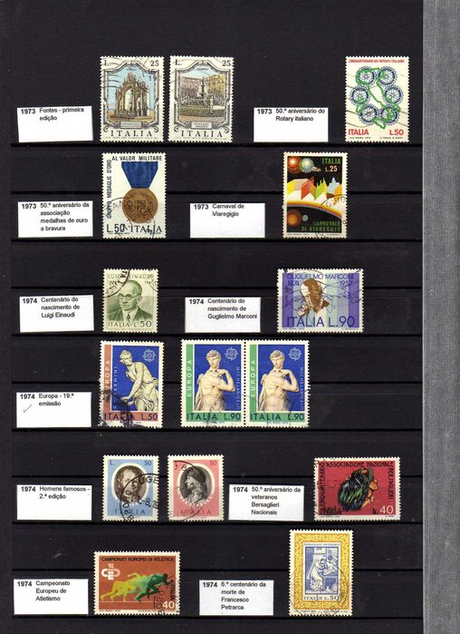 Selos Itália de 1968 a 1975