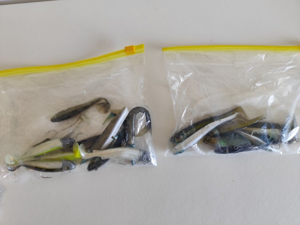 Amostras de pesca ao achigã e lucioperca