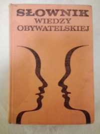 Słownik wiedzy obywatelskiej WARSZAWA 1970- Pamiątka z PRL