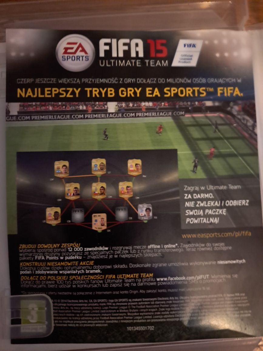 FIFA 15 ps 4 bardzo dobry stan