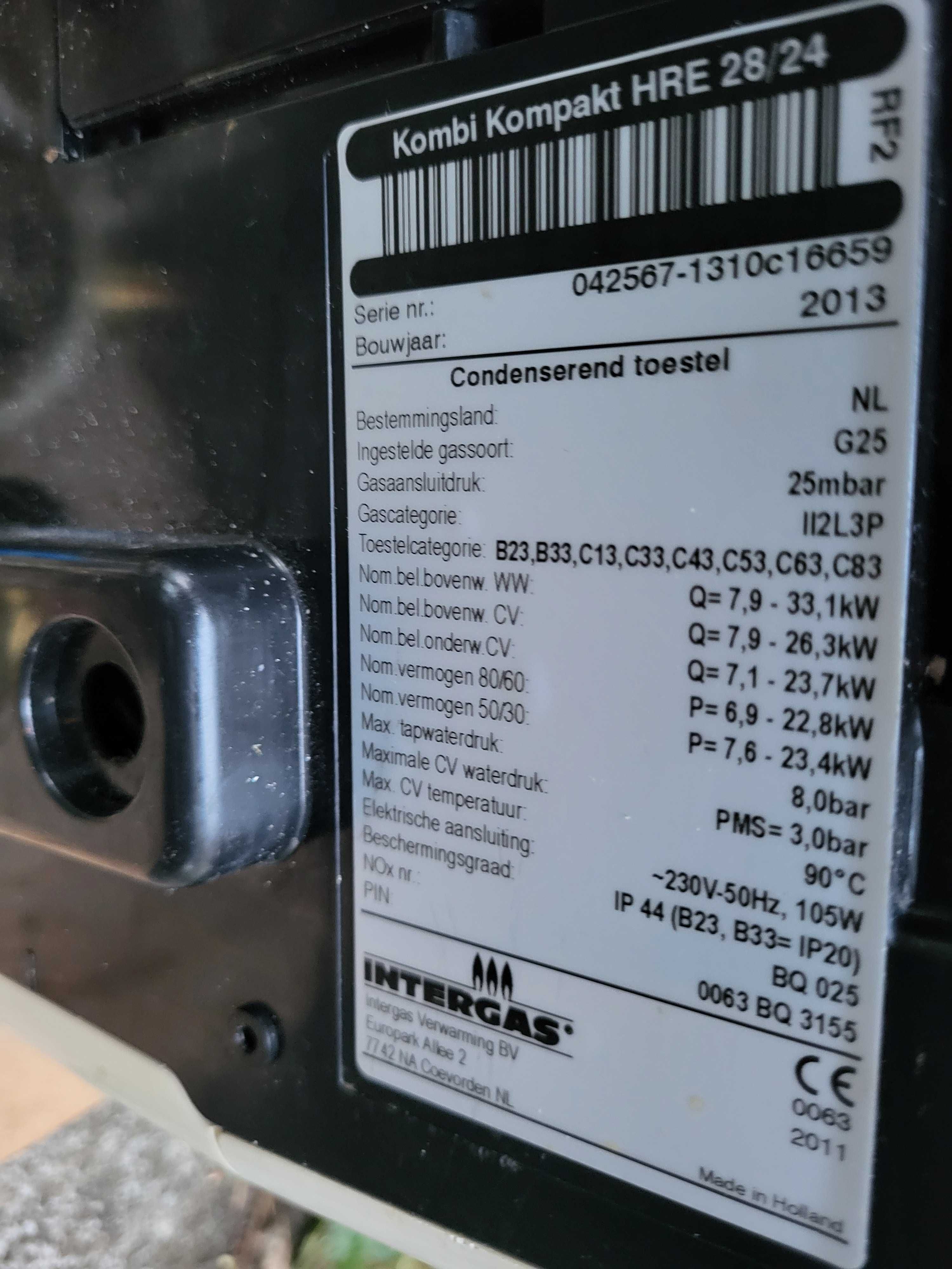 Intergas, ACV, Thermagen - piec gazowy na części