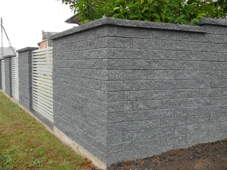 Bloczki ogrodzeniowe, bloczki łupane, Kost-Bet Muro