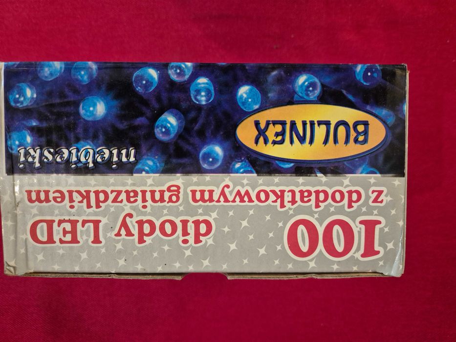 Lampki choinkowe energooszczędne 100 szt.