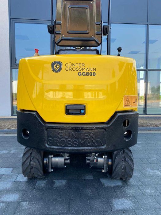 Minikoparka LEASING Nowa minikoparka + osprzęt Günter GG800 Minikop