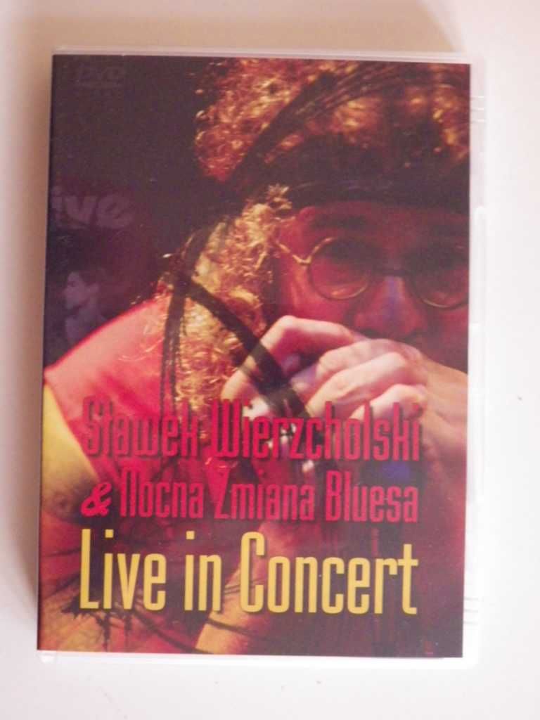 DVD Koncert Sławek Wierzcholski i Nocna Zmiana Bluesa Live in Concert