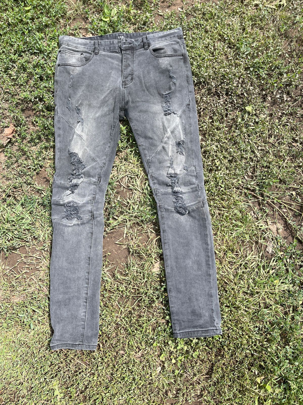 Джинсы  слим фит,drill drip gra gra