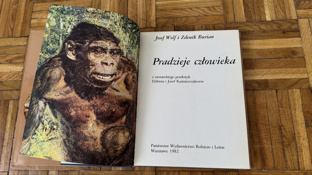 Pradzieje człowieka Josef Wolf i Zdenek Burian