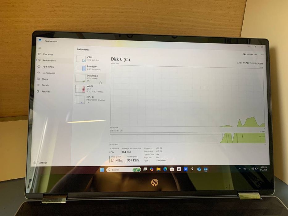 Ноутбук hp pavilion x360