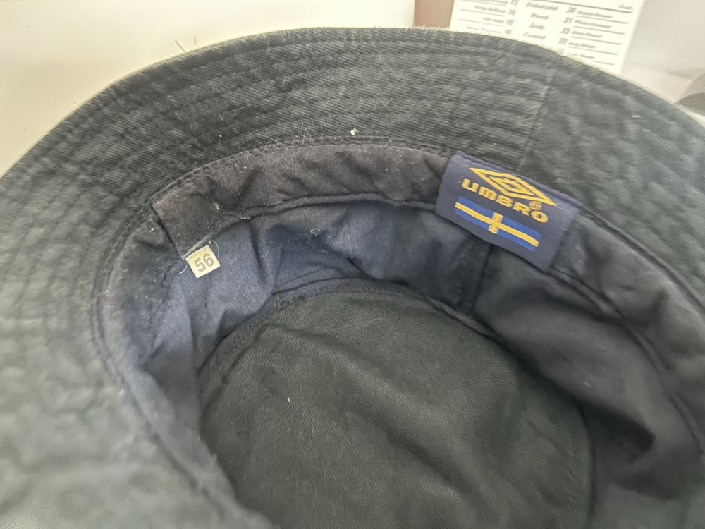 SvFF SFF Umbro Szwecja czapka rybaczka retro Ibrahimovic Ljungberg