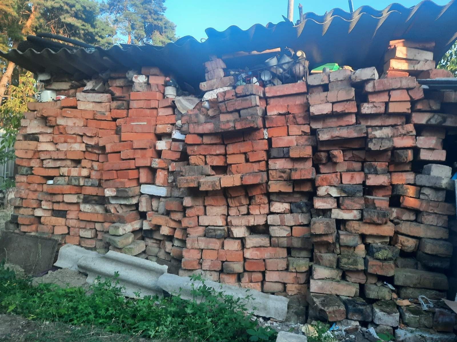 Цегла червона, не б/у