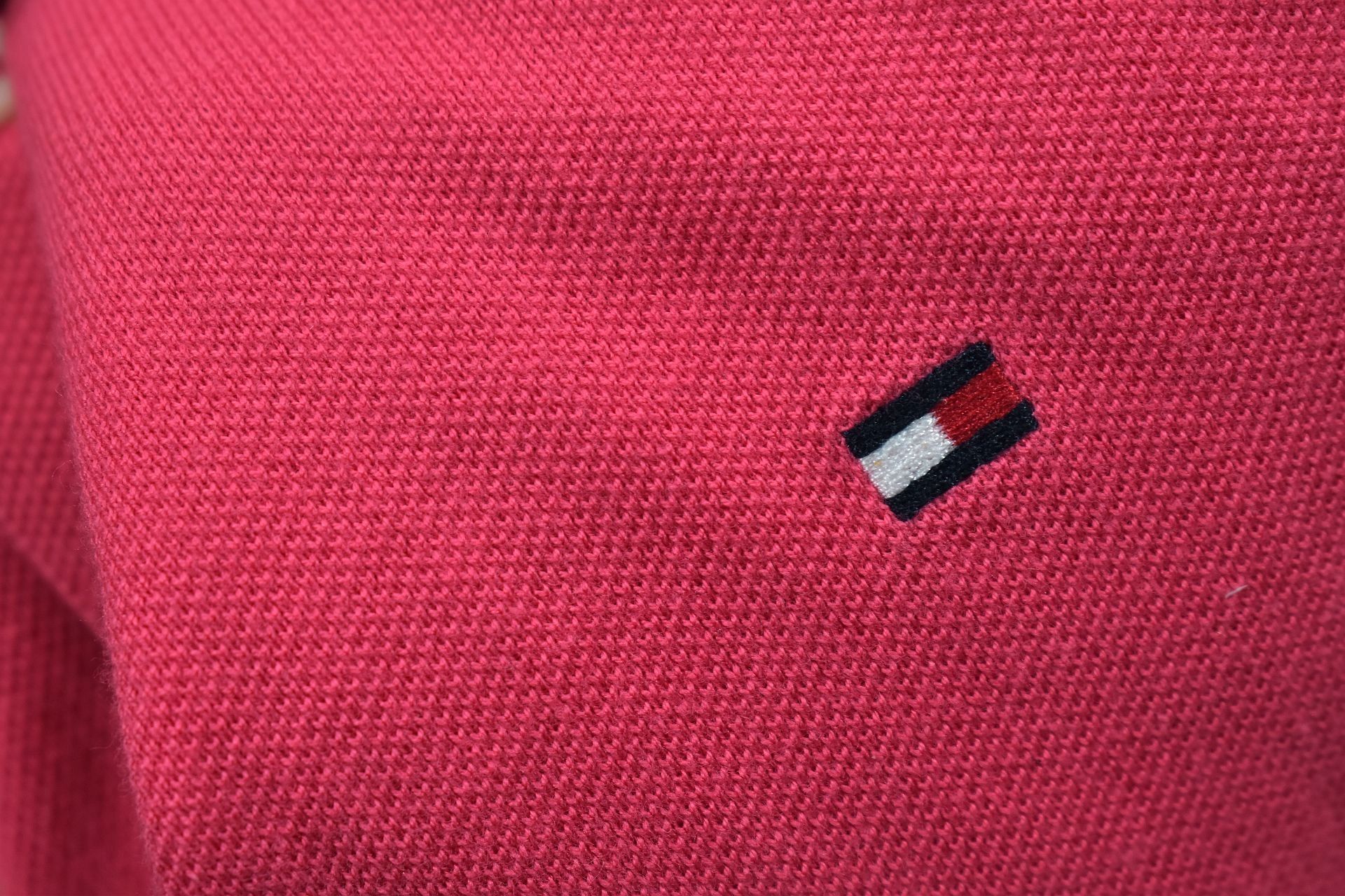 TOMMY HILFIGER 40's Two Ply Koszulka Polo / S