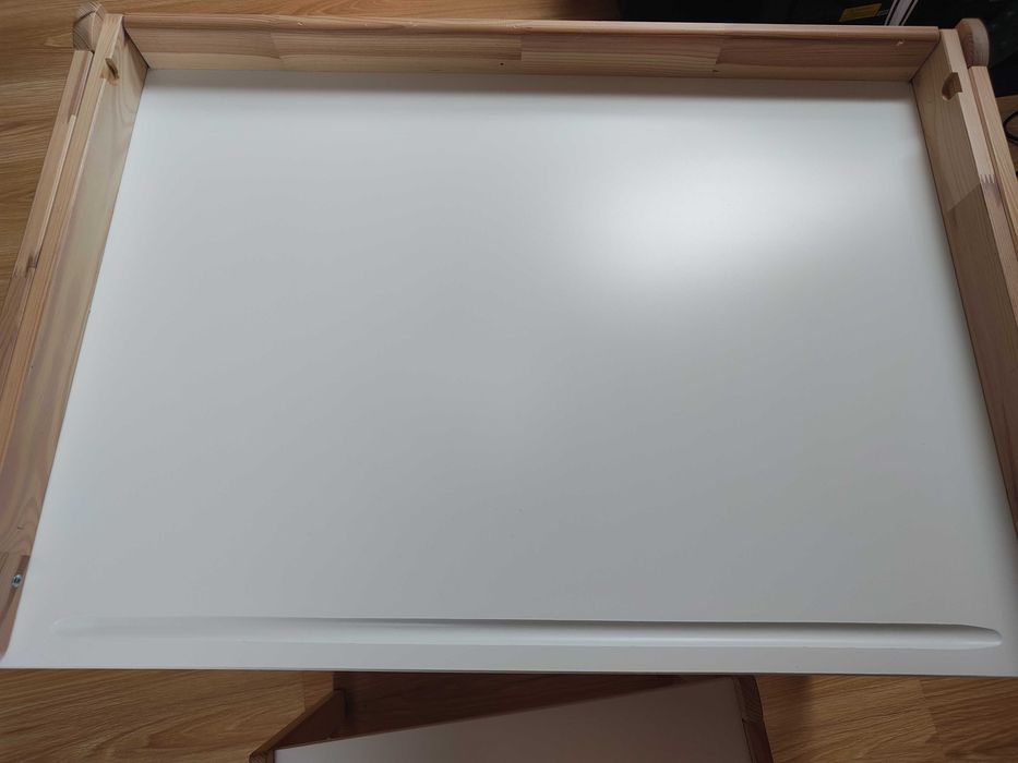 Biurko IKEA FLISAT + ławka
