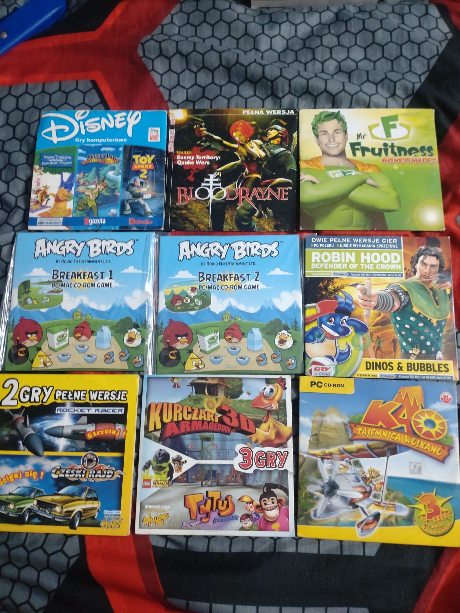 Gry PC CD różności