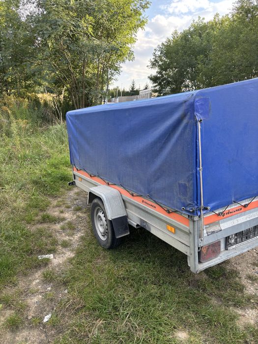 Przyczepa lekka DMC 750  , stelaz i plandeka gratis