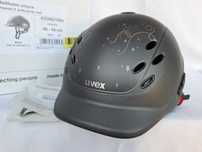 Kask jeździecki toczek Uvex Reithelm Onyxx Friends II Anthra S 49-54cm