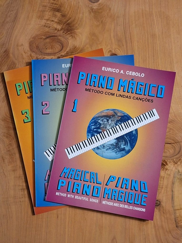 Piano mágico - aprenda a tocar