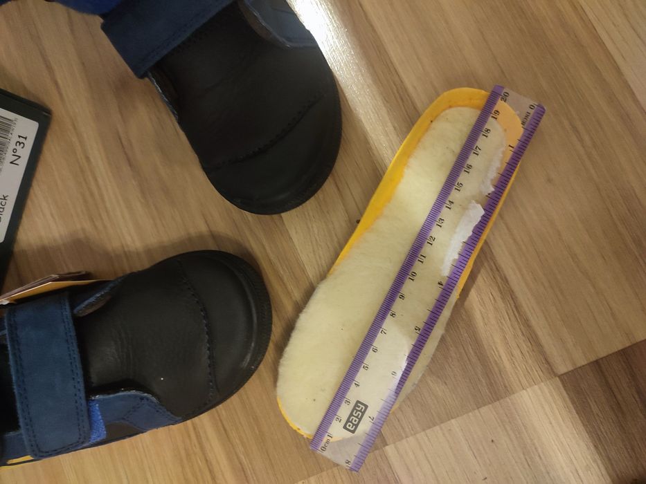 Buty zimowe r. 31 nowe skóra