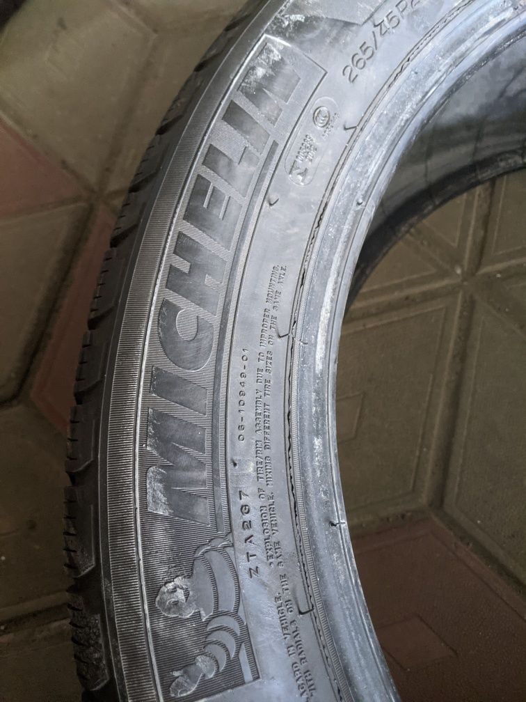 265/45R20 Michelin 21рік ідеал