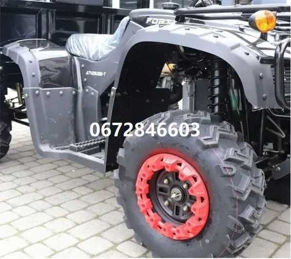 Квадроцикл грузовой Forte ATV 250 BS-T черный доставка під двір Форте